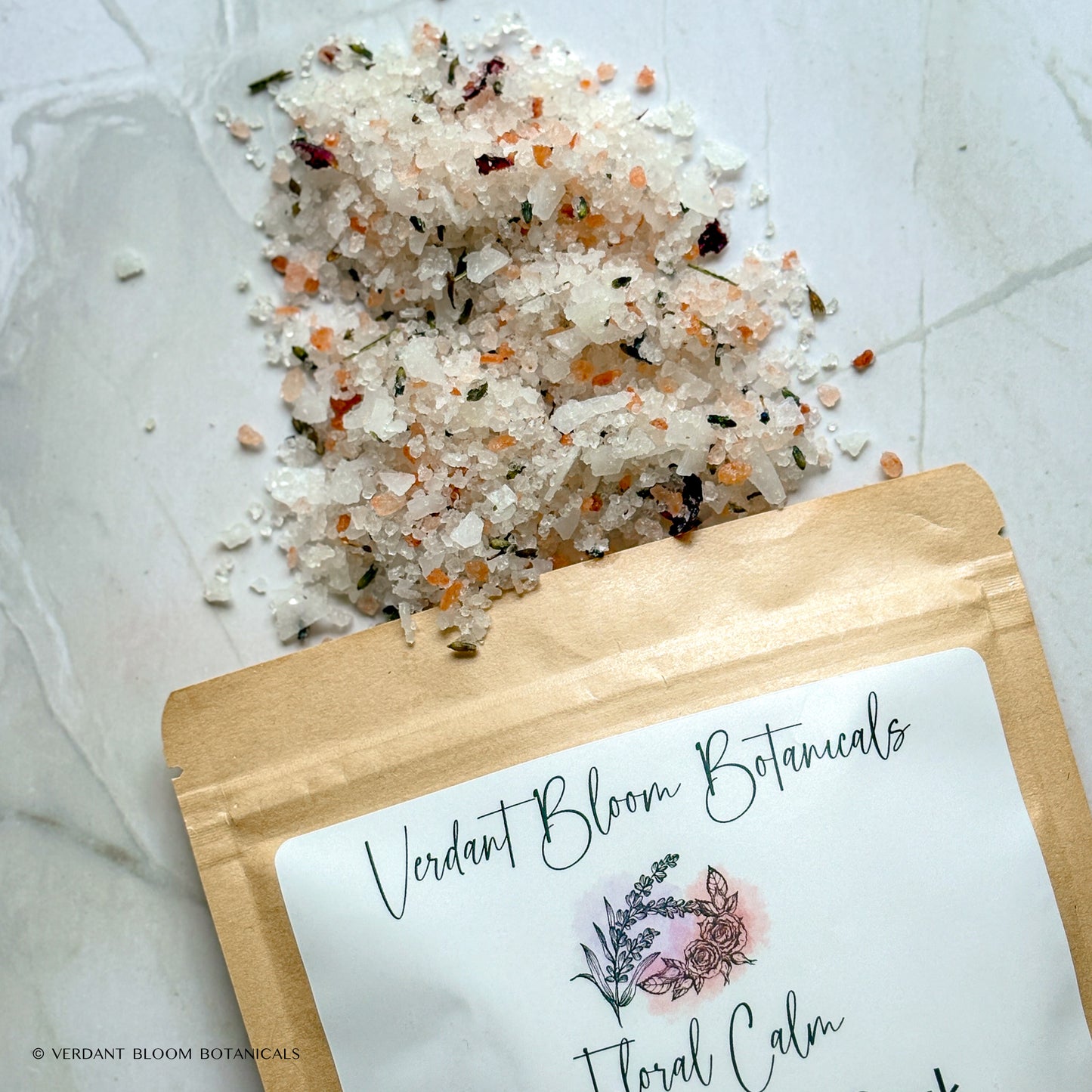 Lavender Rose Bath Soak for Relaxation