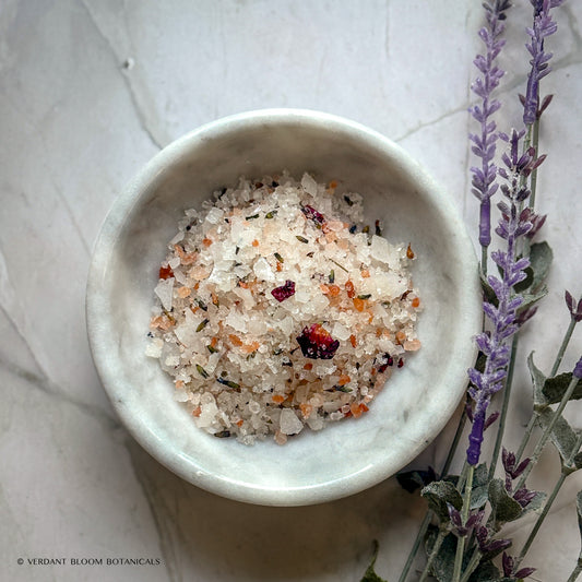 Lavender Rose Bath Soak for Relaxation
