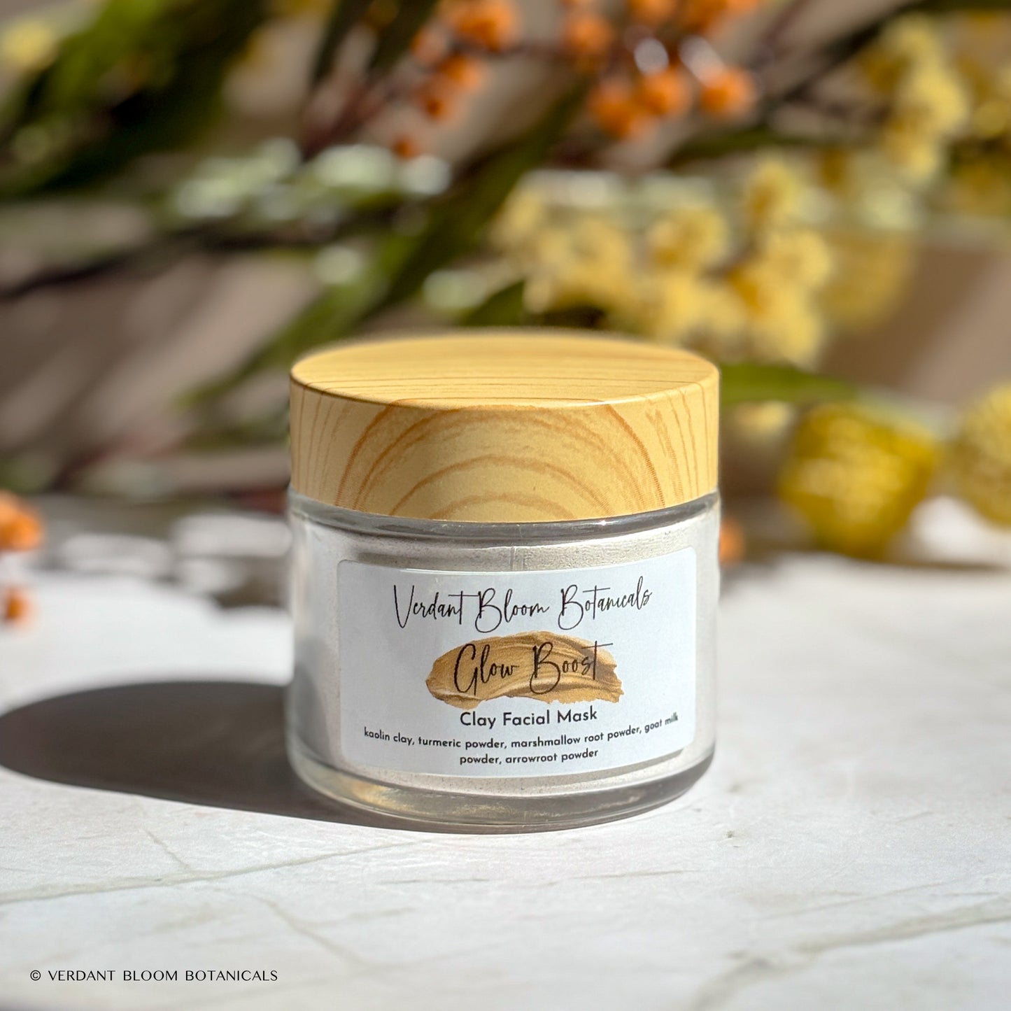 brightening turmeric and kaolin clay face mask