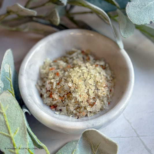 Energizing Mint and Eucalyptus Bath Soak