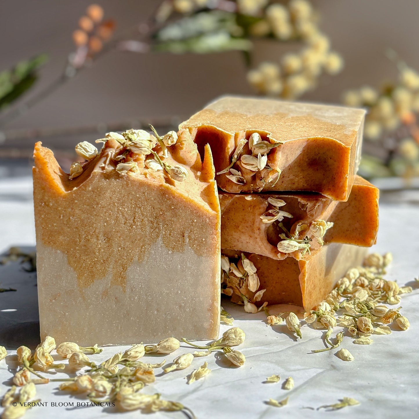 Honeyed Clove hydrating soap bar with raw honey and clove oil, natural humectant and antibacterial properties