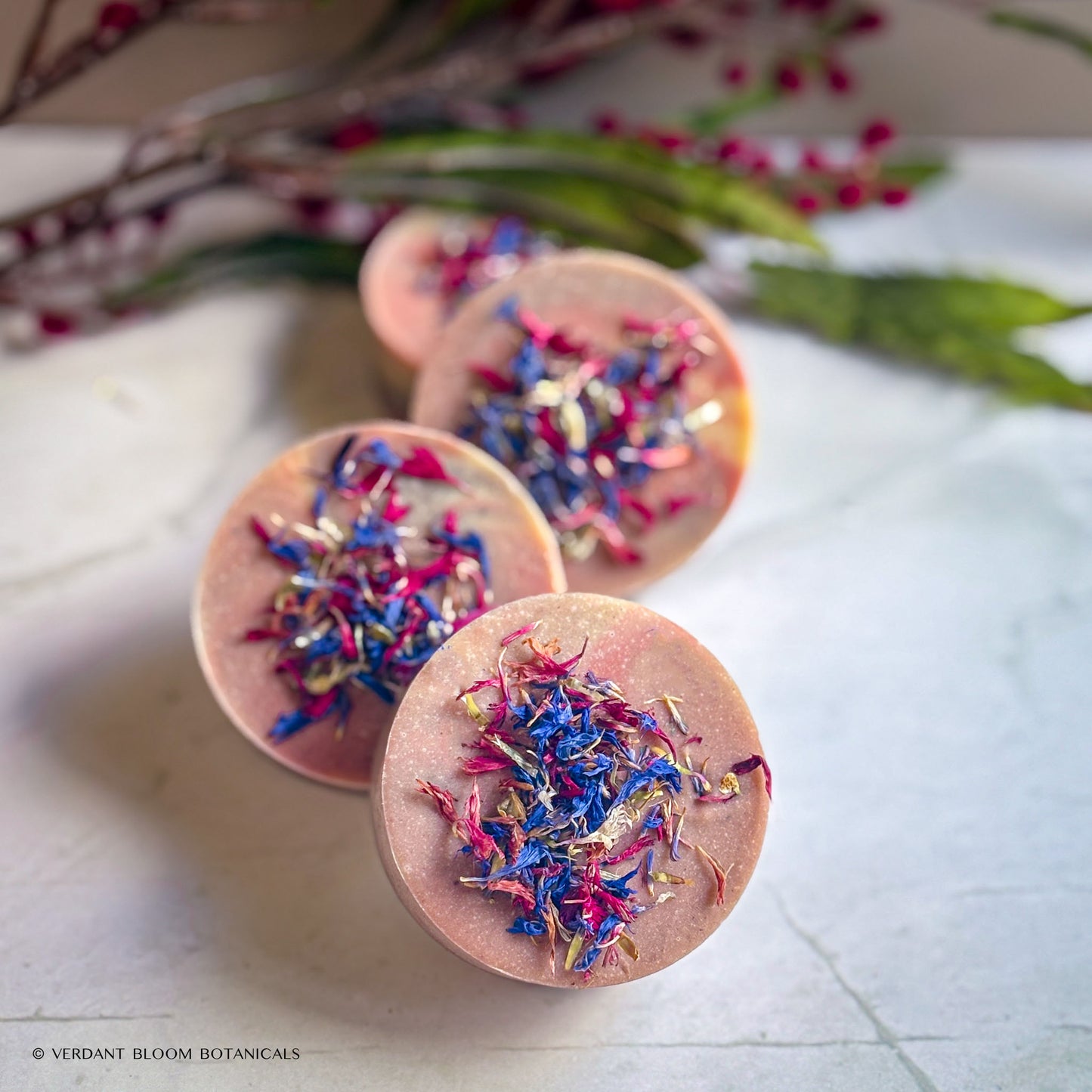 Handmade plant-based mini soap for all skin types