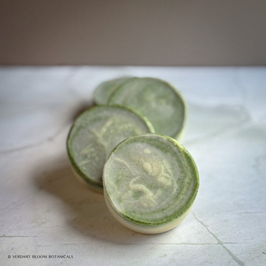 Portable eucalyptus and mint soap bar