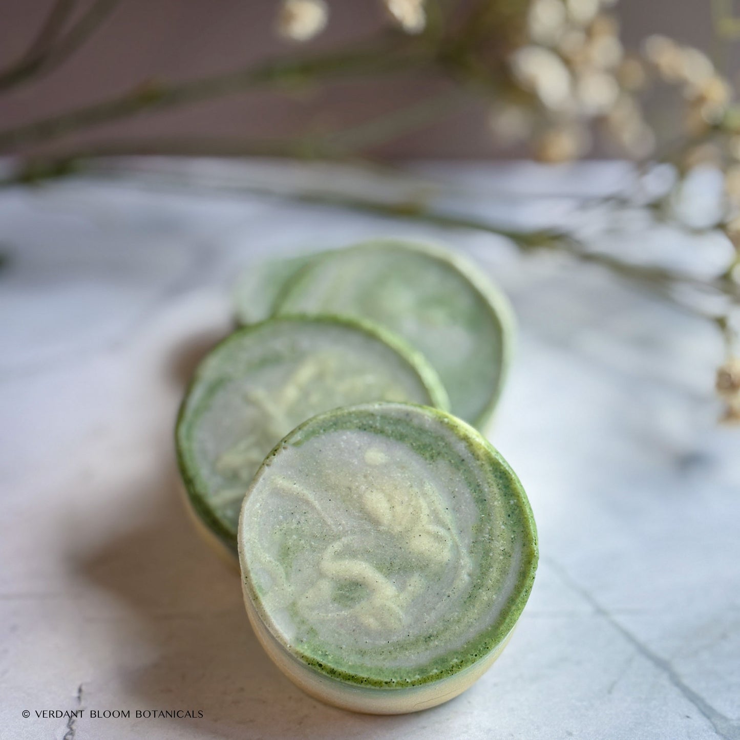 Portable eucalyptus and mint soap bar