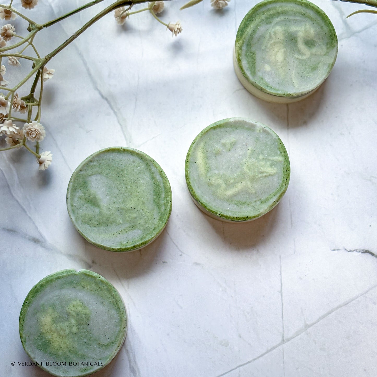 Portable eucalyptus and mint soap bar
