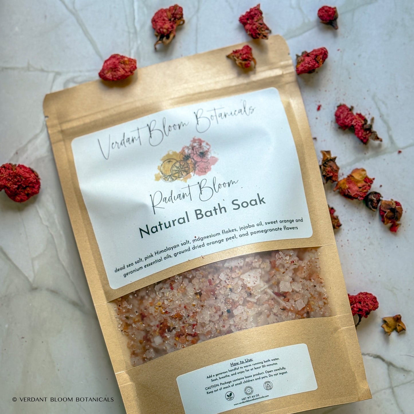 Uplifting Citrus Floral Bath Soak