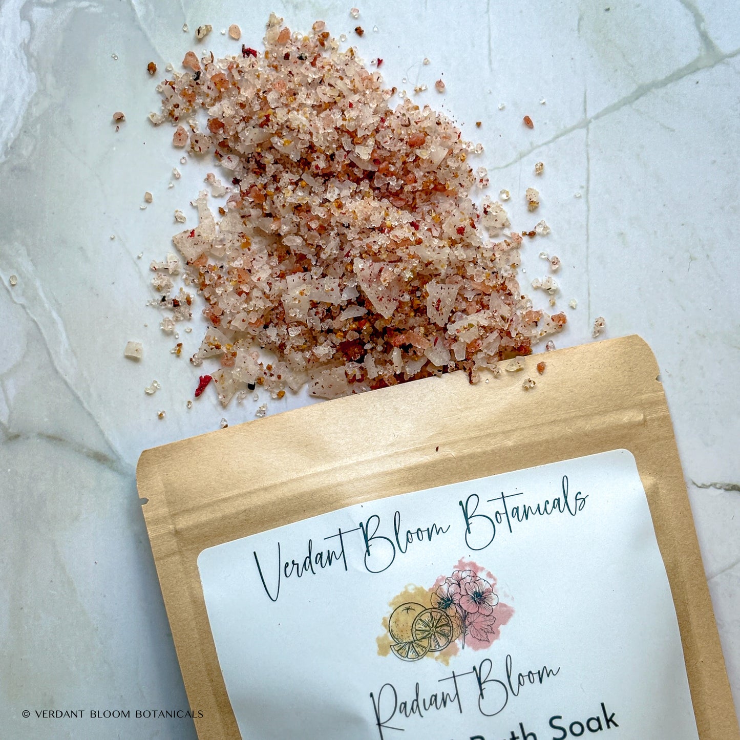Uplifting Citrus Floral Bath Soak