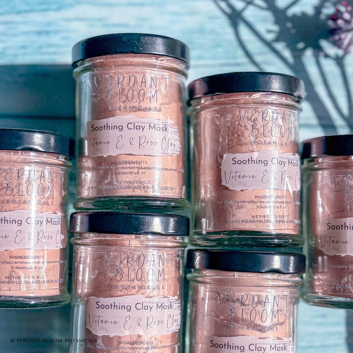Soothing Vitamin E & Rose Clay Facial Mask