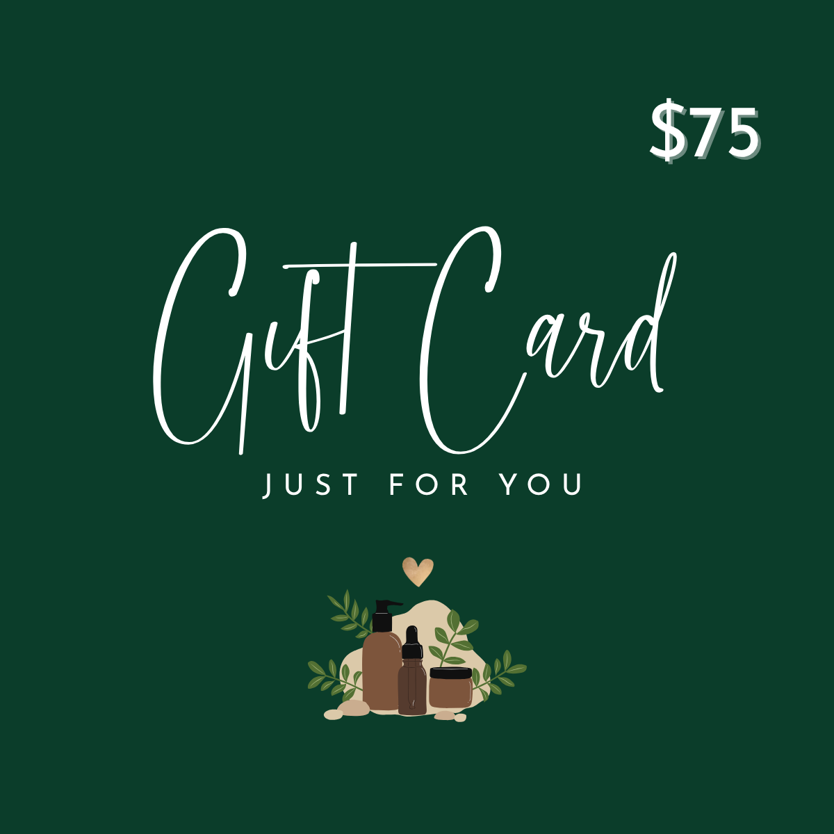Verdant Bloom $75 E-Gift Card