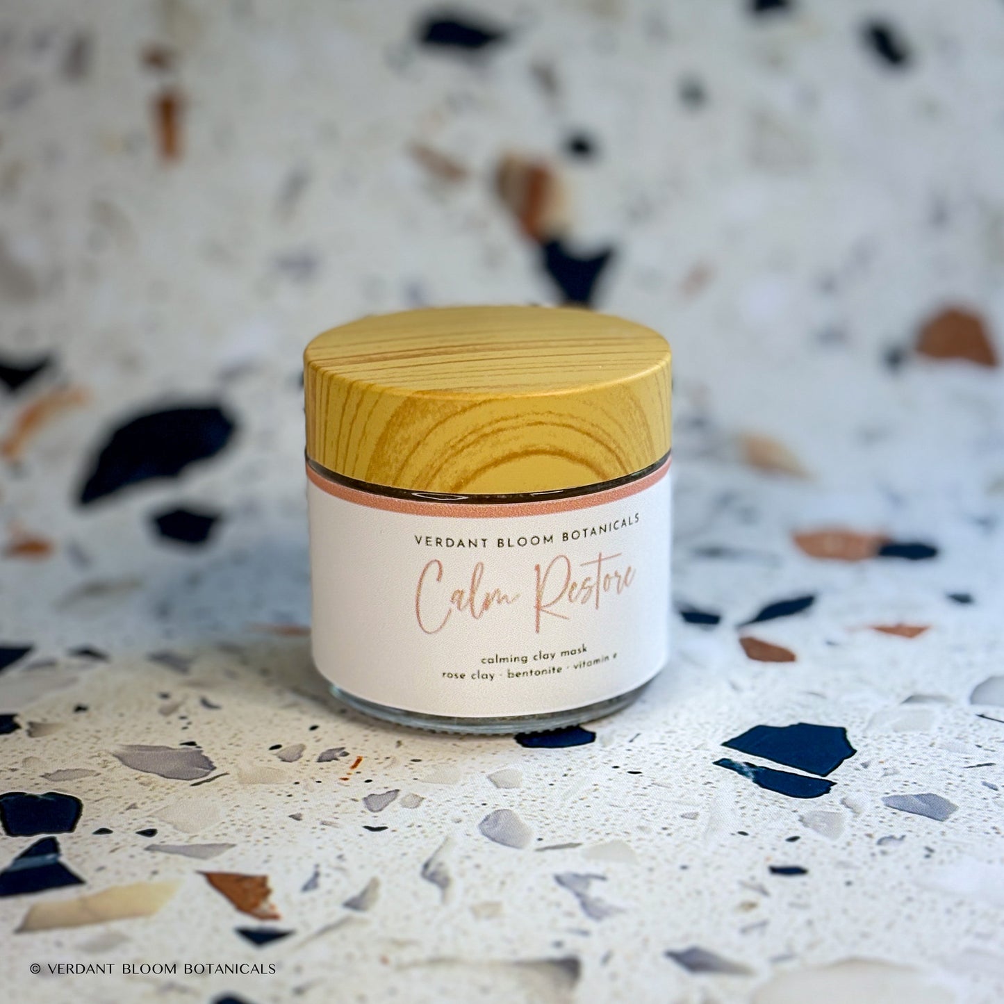 Jar of Calm Restore clay face mask