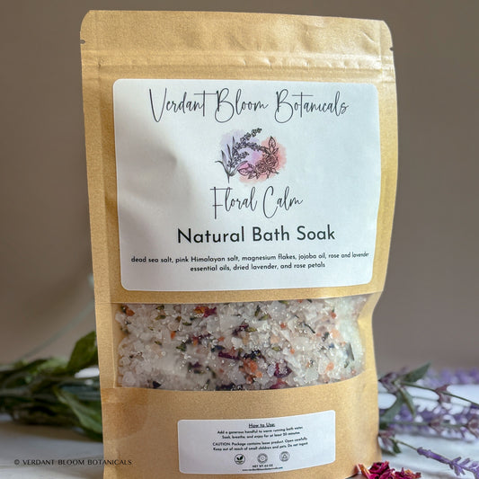 Lavender Rose Bath Soak for Relaxation