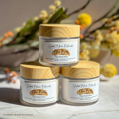 brightening turmeric and kaolin clay face mask 