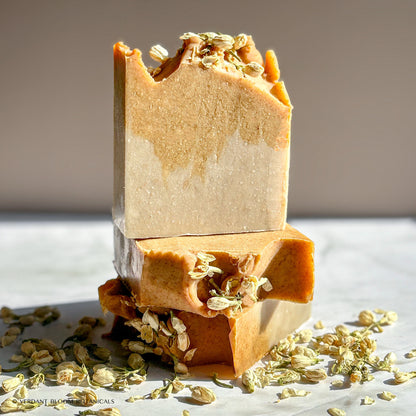 Honeyed Clove hydrating soap bar with raw honey and clove oil, natural humectant and antibacterial properties