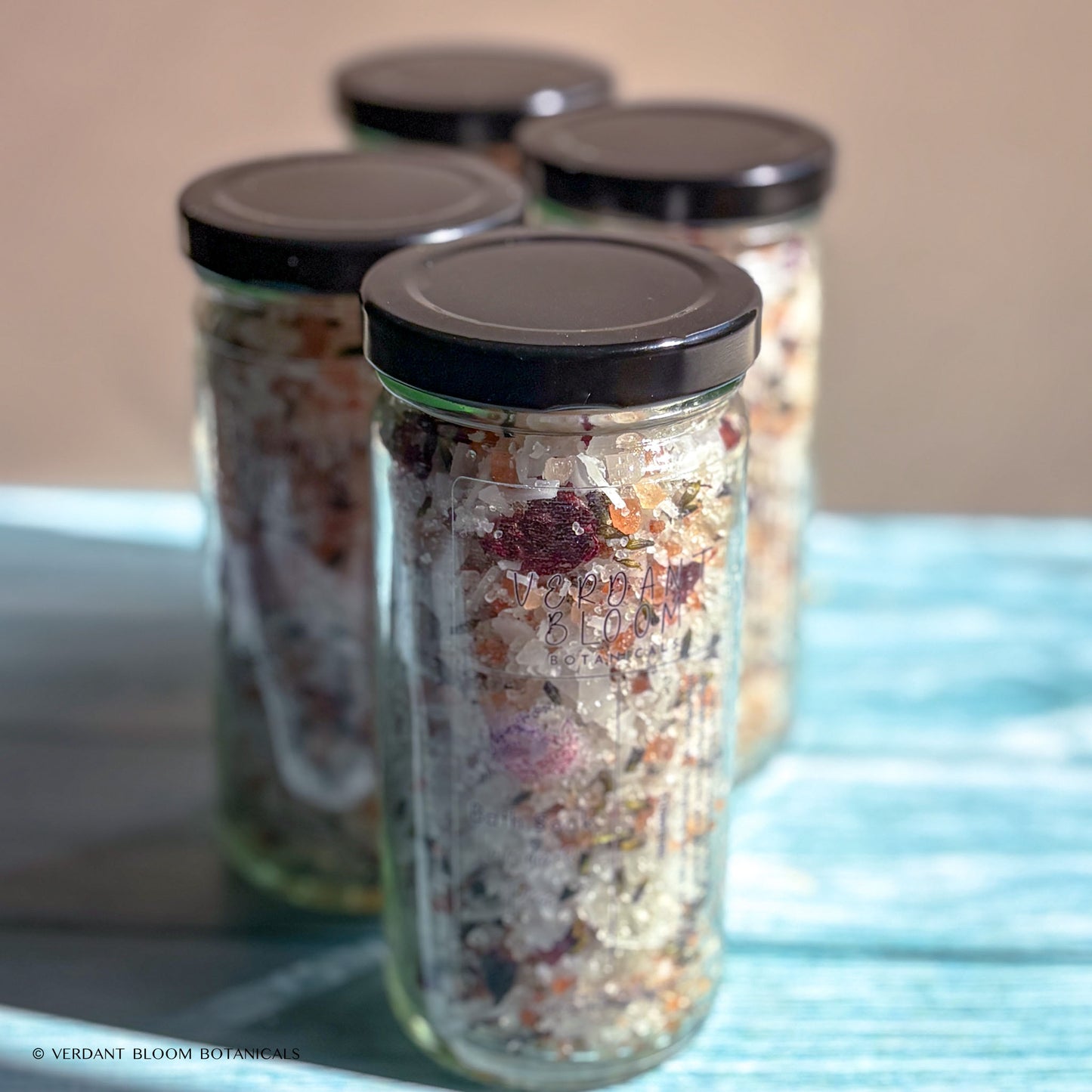 Lavender & Rose Natural Bath Soak