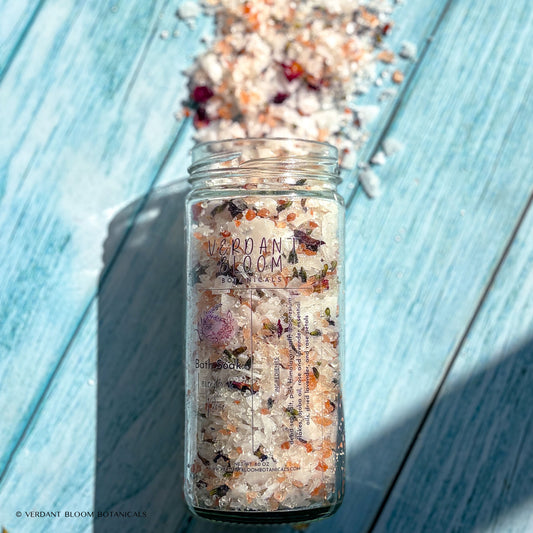 Lavender & Rose Natural Bath Soak
