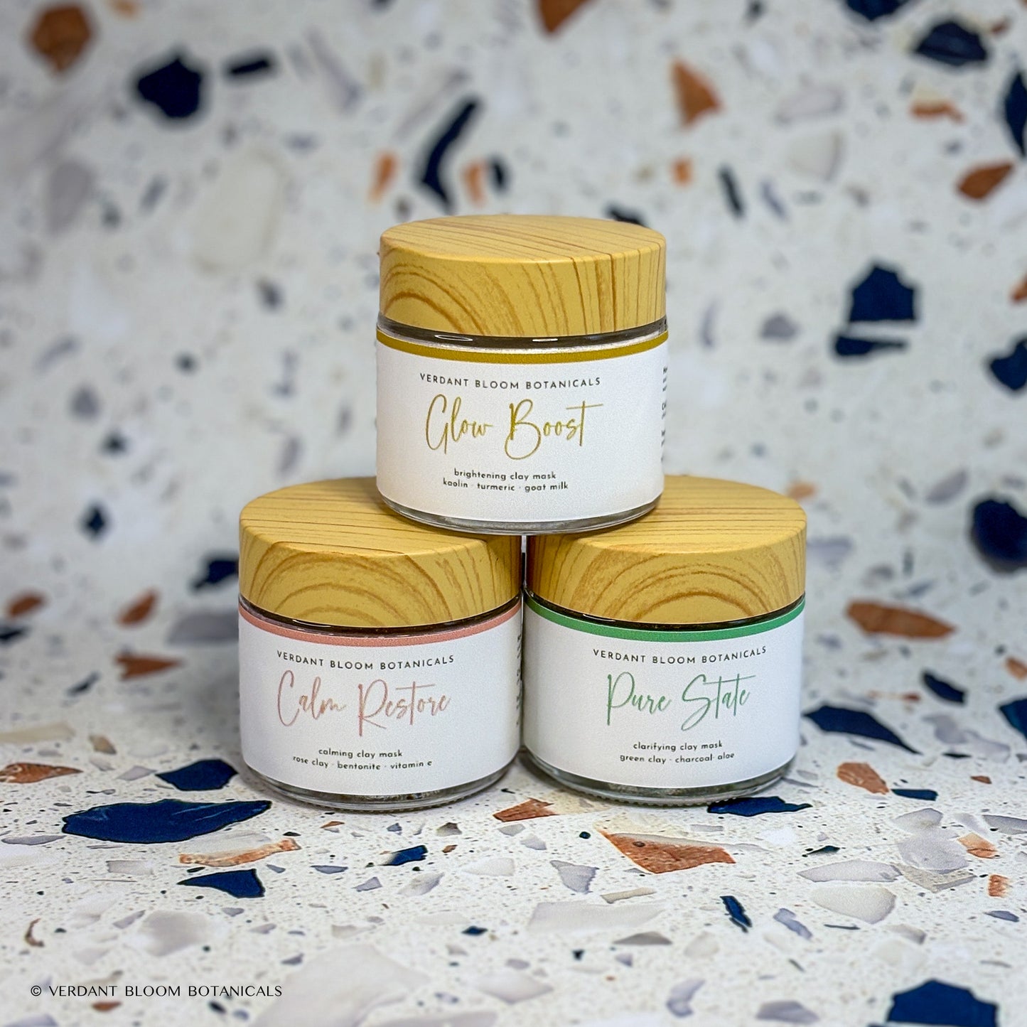 stacked jars of the Mask Rotation