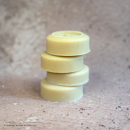 stack of Milk & Honey mini soaps