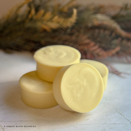 Fragrance-free mini soap for sensitive or reactive skin