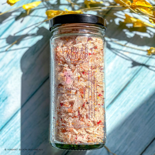Sweet Orange & Geranium Natural Bath Soak