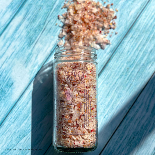 Sweet Orange & Geranium Natural Bath Soak