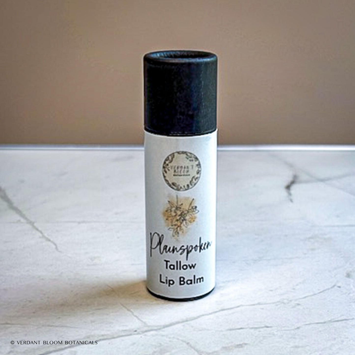 tube of Plainspoken lip balm 