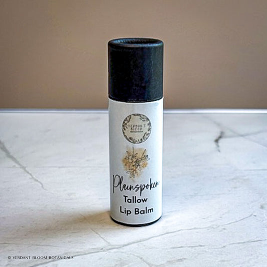 tube of Plainspoken lip balm 