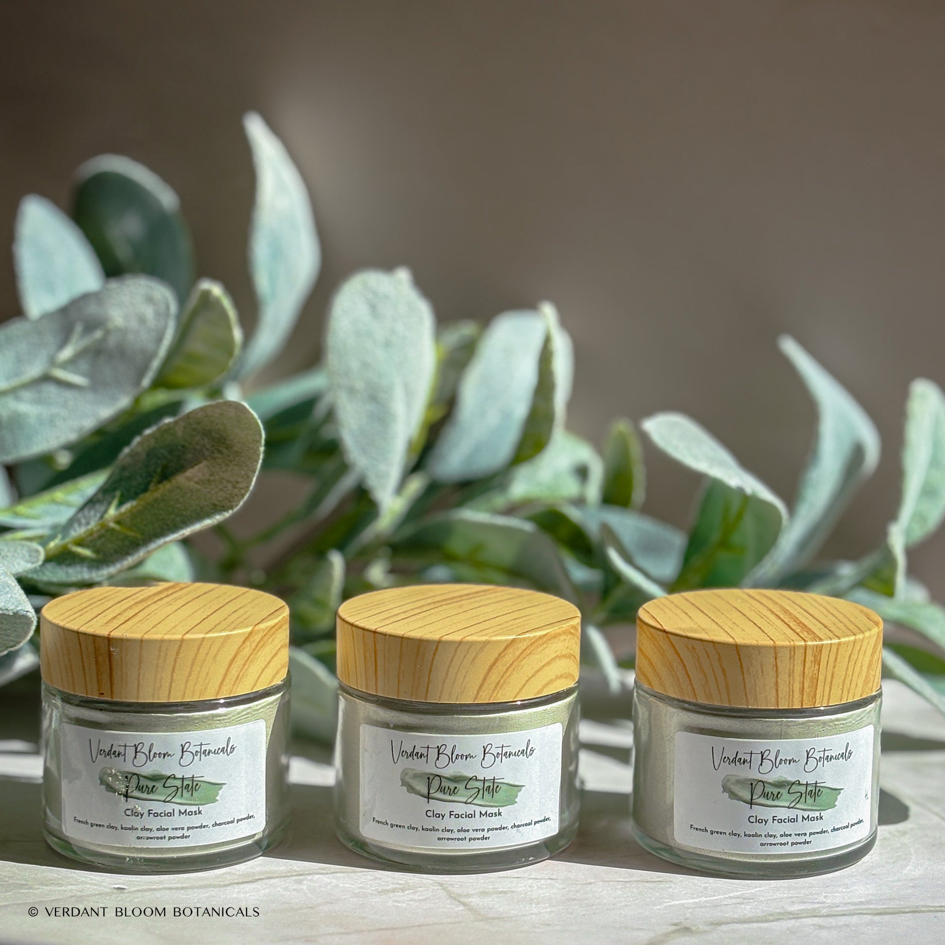 Clarifying Clay Face Mask with Charcoal  and Aloe