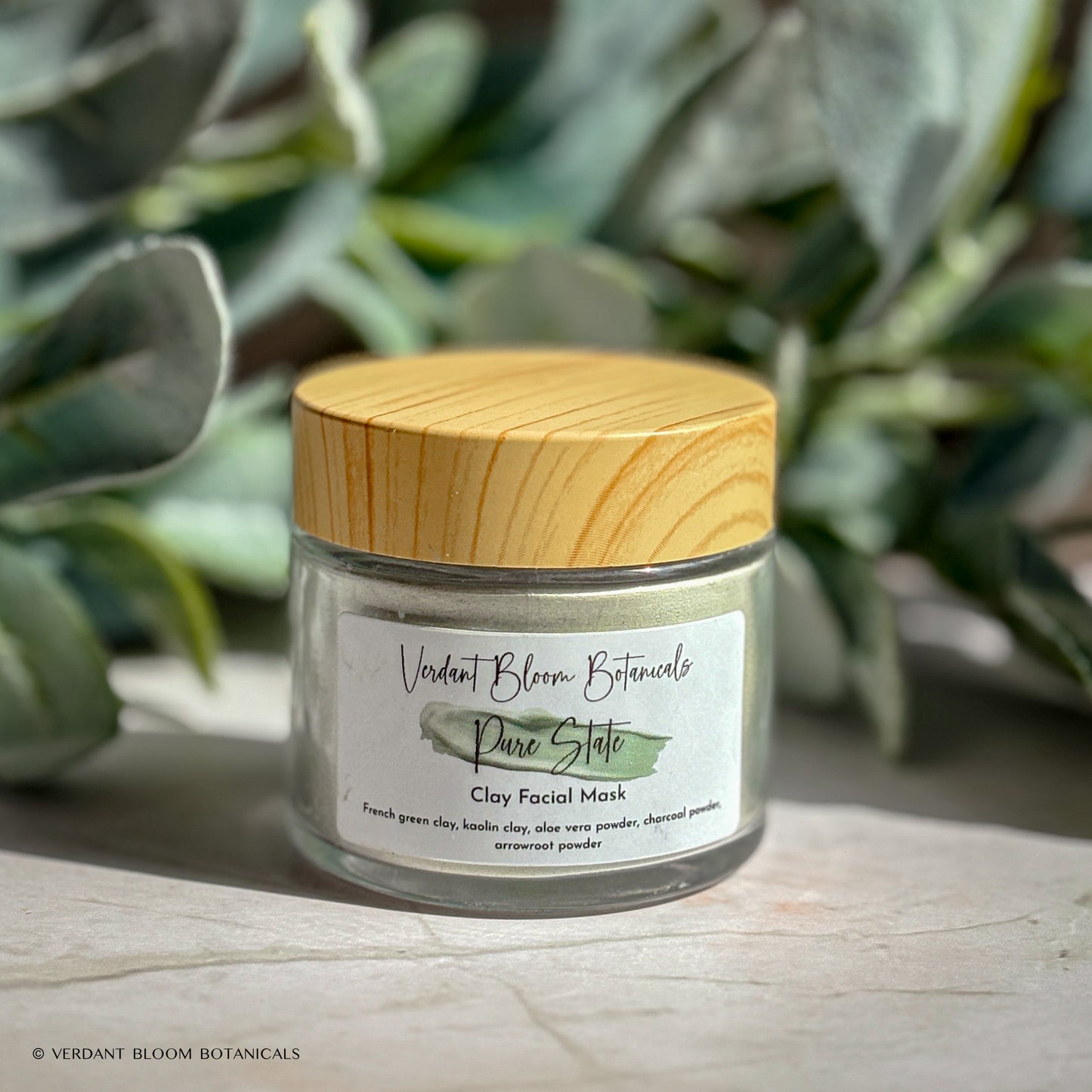 Clarifying Clay Face Mask with Charcoal and Aloe