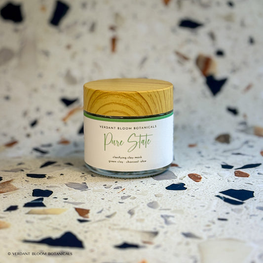 jar of Pure State face mask