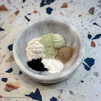 ingredients for Pure State face mask in bowl