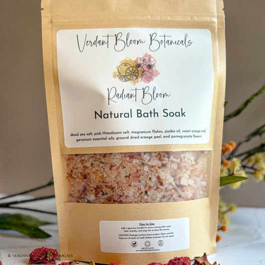 Uplifting Citrus Floral Bath Soak