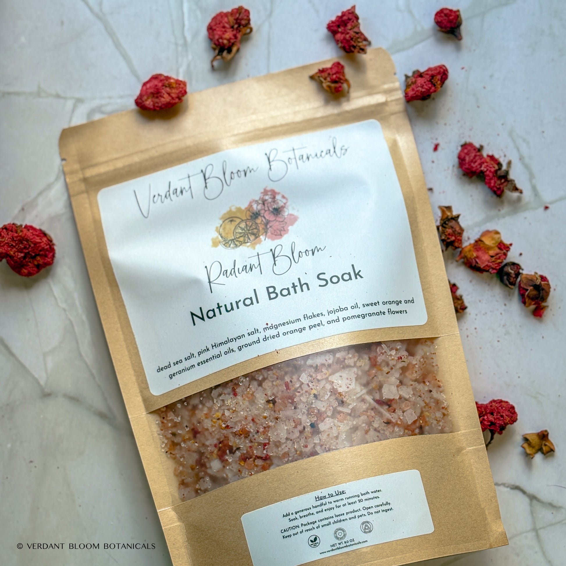 Uplifting Citrus Floral Bath Soak