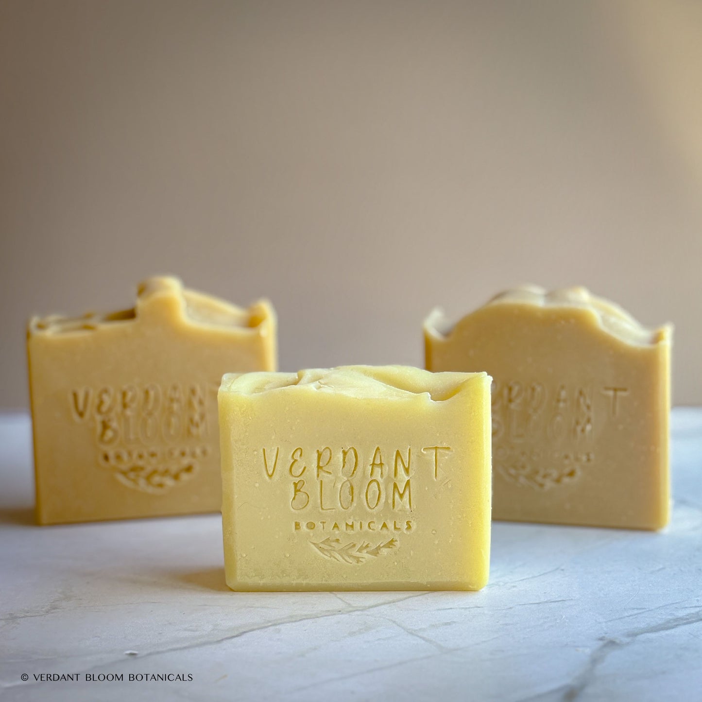 The Skin Soother Bundle featuring three unscented soap bars for sensitive skin