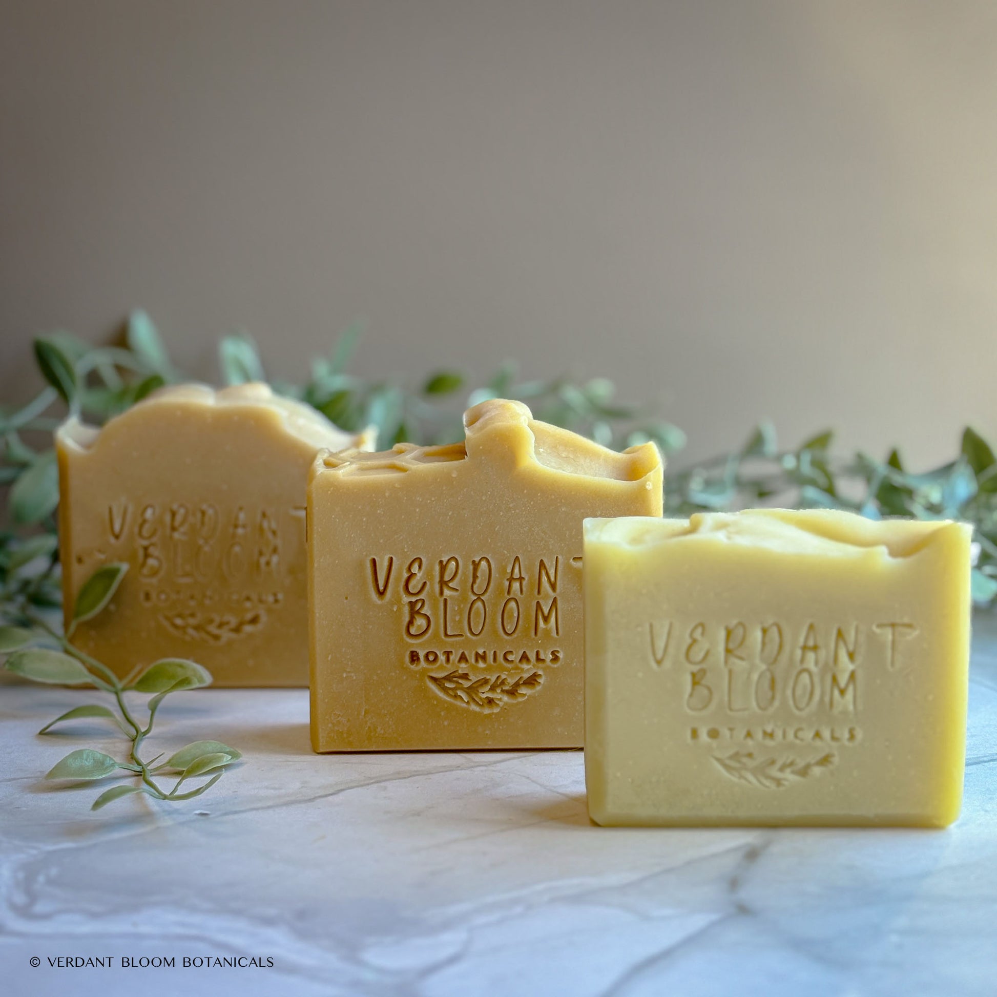 The Skin Soother Bundle featuring three unscented soap bars for sensitive skin