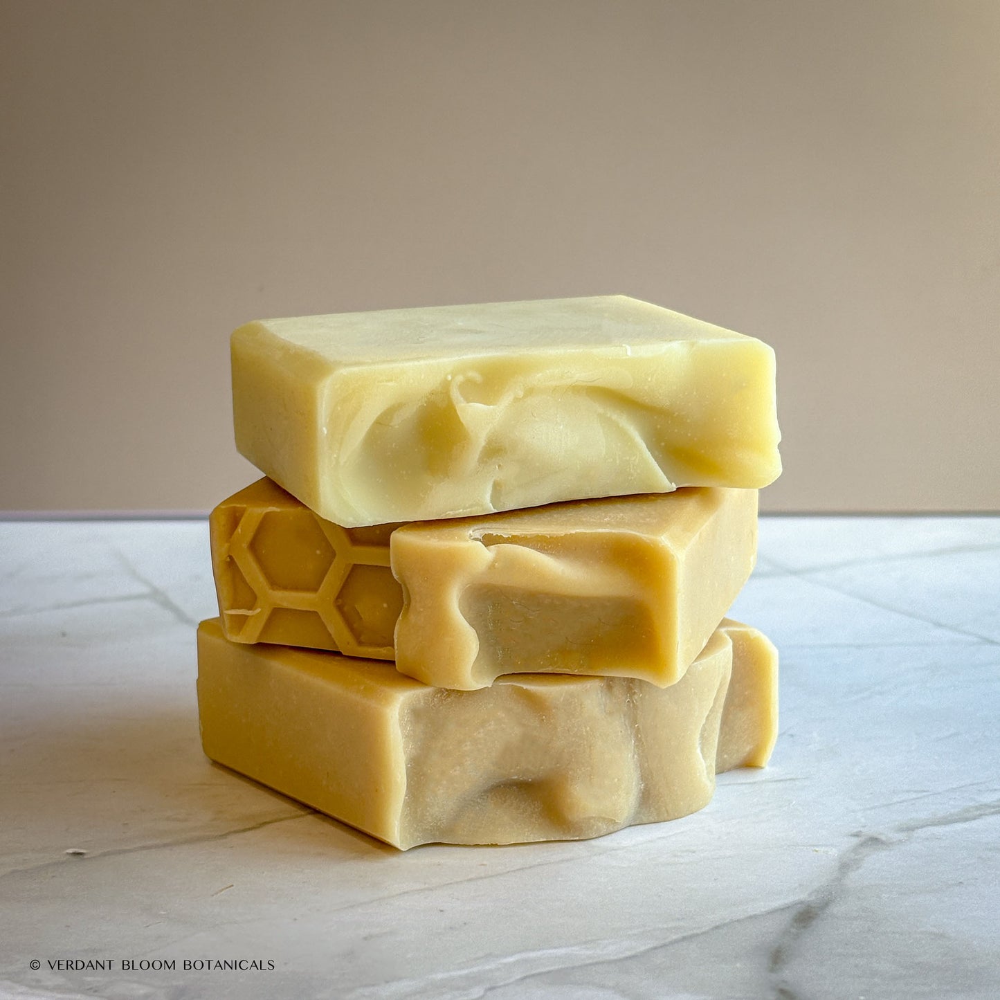 The Skin Soother Bundle featuring three unscented soap bars for sensitive skin