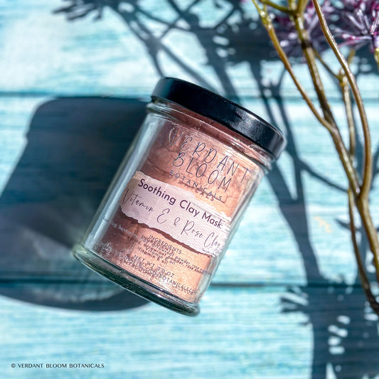 Soothing Vitamin E & Rose Clay Facial Mask