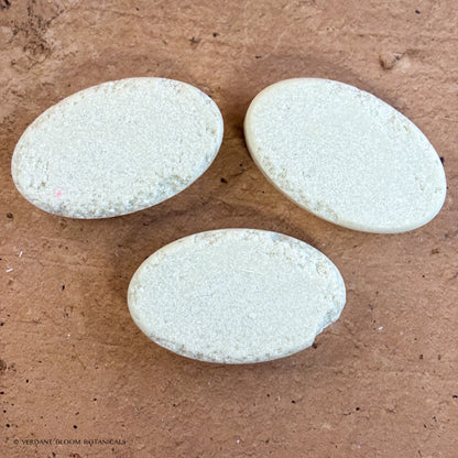 Three Steam Room "Happy Accidents" bars with mild crumbling