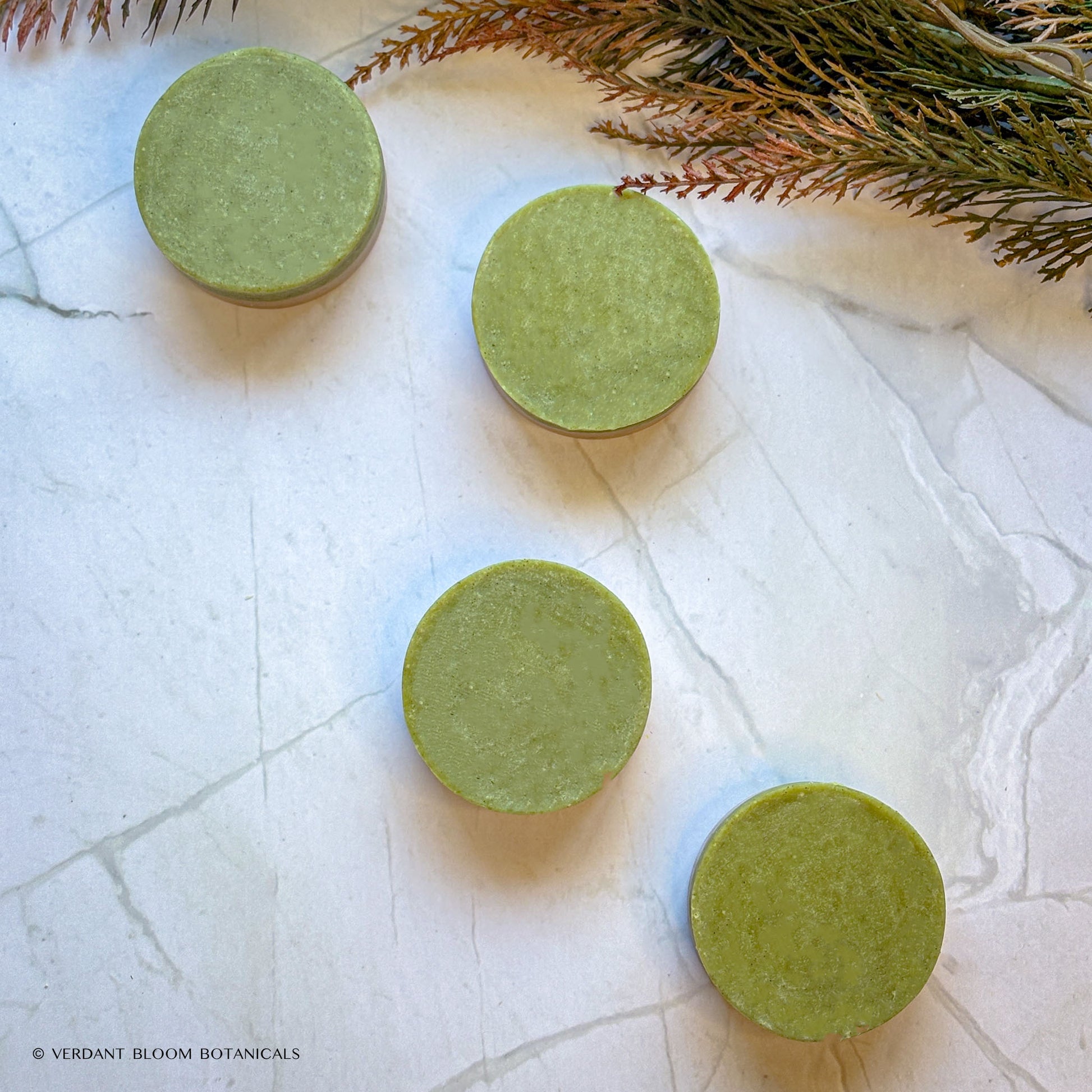 Stack of Still Pines mini soap bars